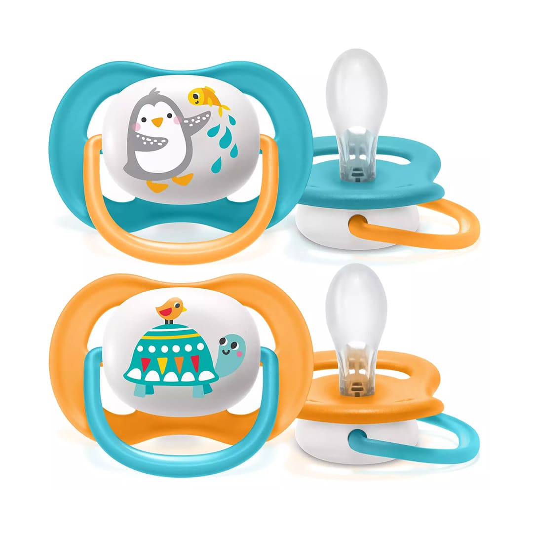 Avent Sucette Ultra Air Orthodontique pour Bébé 6-18 Mois - Garçon