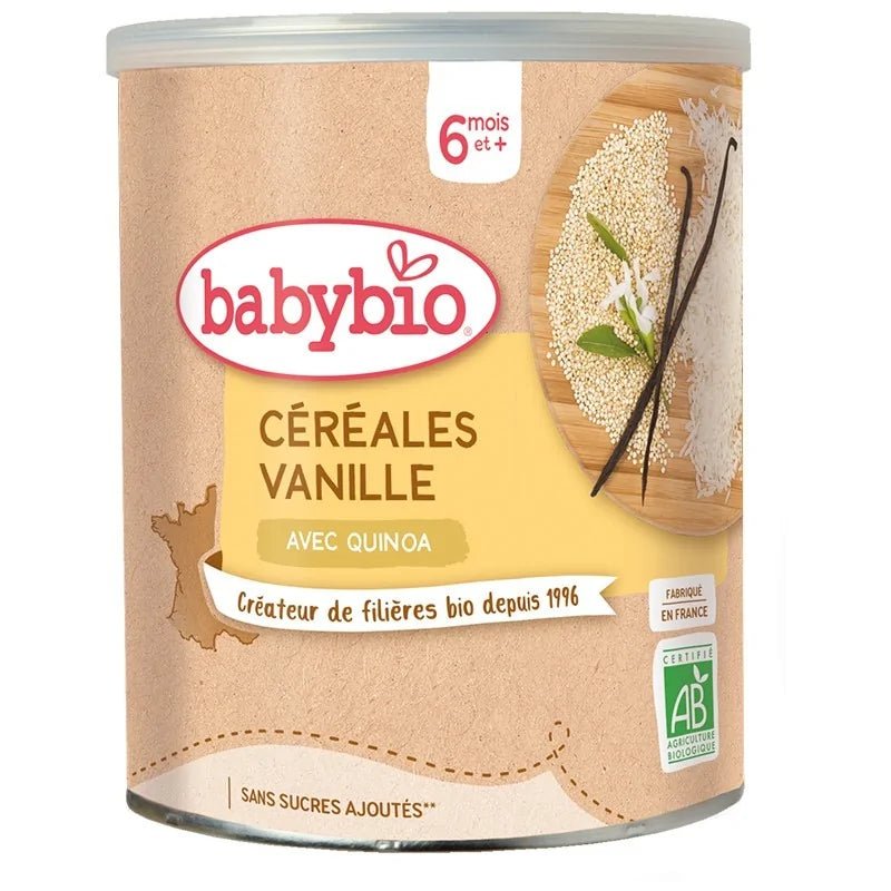 Babybio Céréales Vanille et Quinoa 220g - dès 6 mois