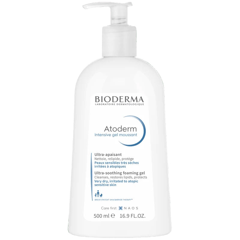 Bioderma Atoderm Intensive Gel Moussant Ultra-Apaisant 500ml