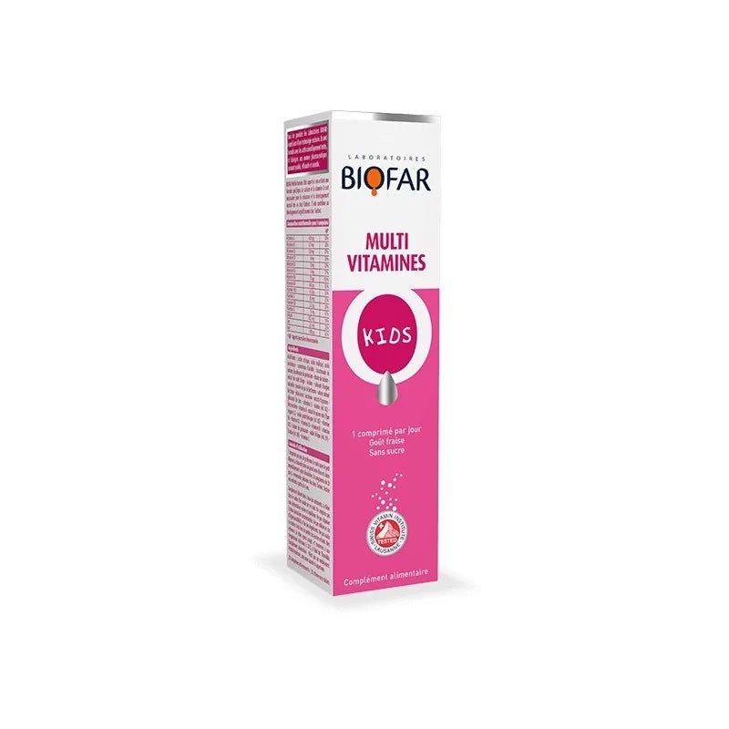 Biofar Kids Multivitamines 20 Comprimés