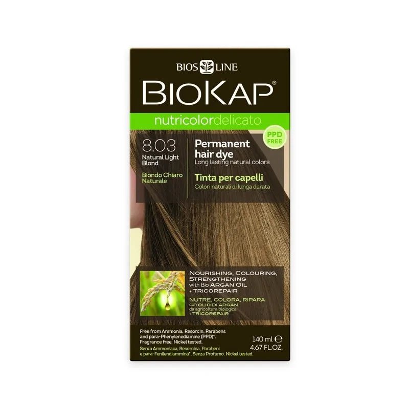 Biokap Nutricolor Delicato Blond Clair Naturel 8.03