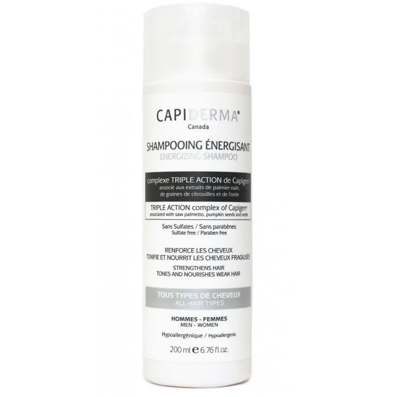 Capiderma Shampooing Énergisant Anti-Chute 200 ml