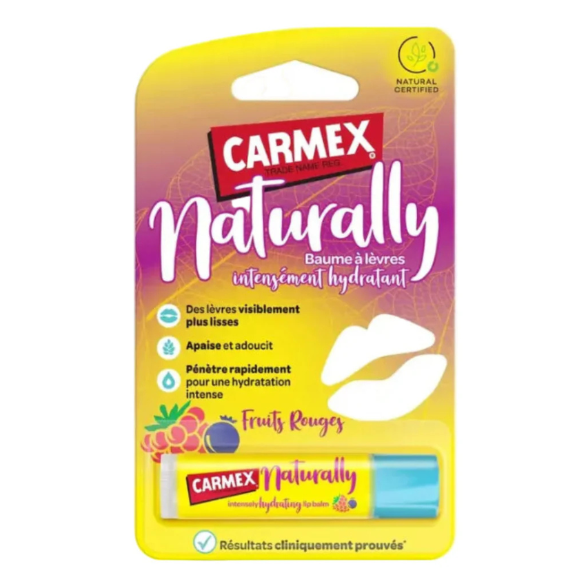 Carmex Naturally Fruits Rouges 4,25g