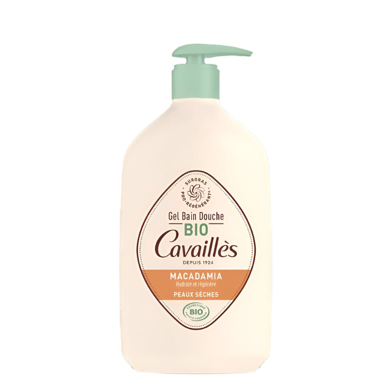 Cavaillès Gel Bain Douche Surgras Huile de Macadamia Bio 400ml