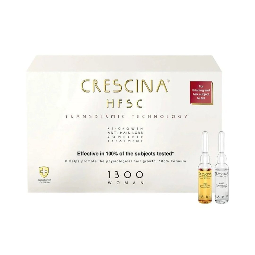 Crescina HFSC 1300 Homme Traitement Complet 10 Ampoules
