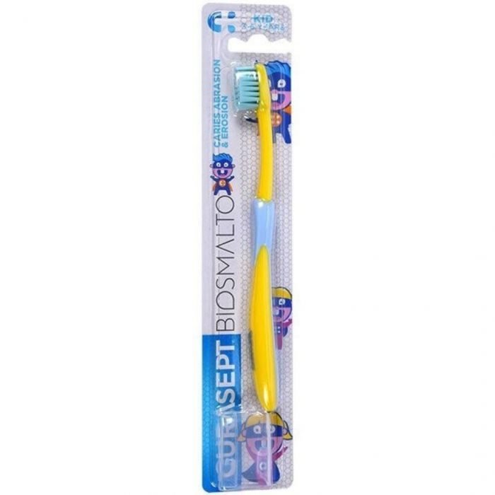 CURASEPT Brosse à Dents Biosmalto Kids 3-6 Ans