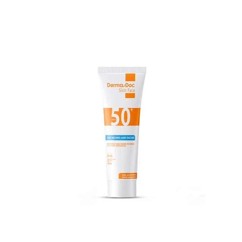 DermaDoc Écran Solaire Invisible Anti-Taches SPF50+ – 50ml