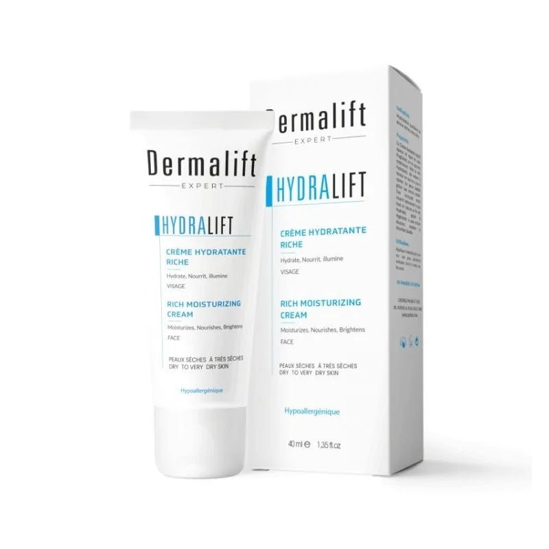 Dermalift HydraLift Crème Hydratante Riche pour Peaux Sèches à Très Sèches - 40ml