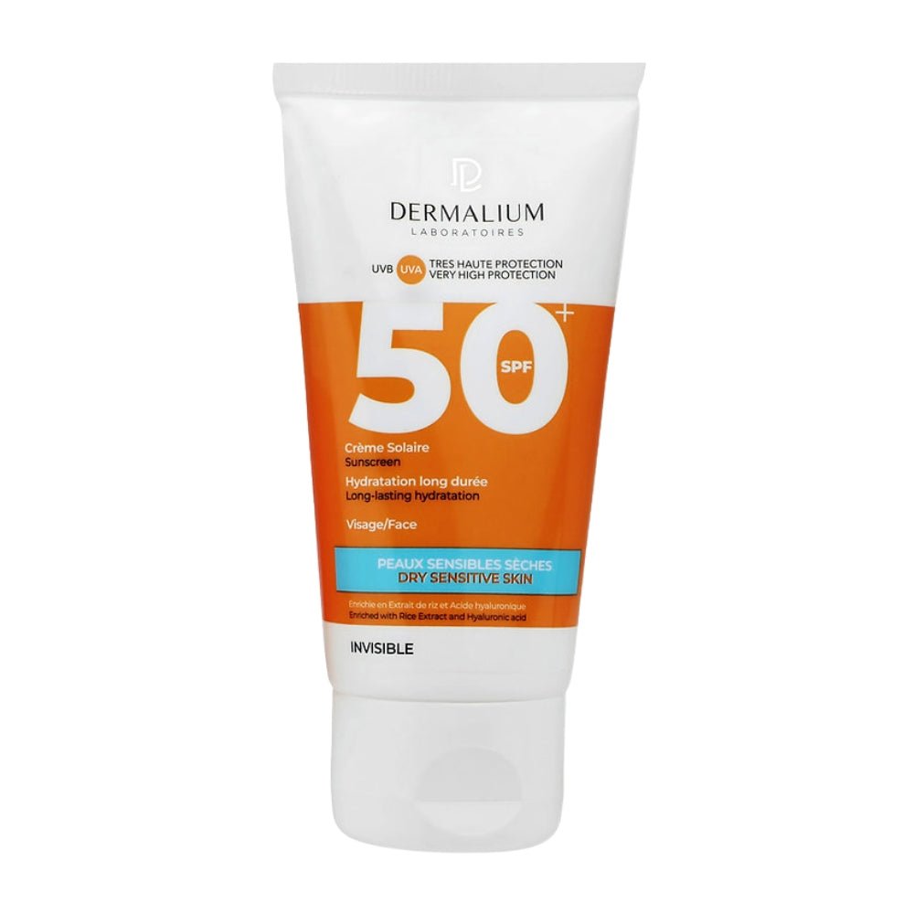 Dermalium Crème Solaire Invisible SPF50+ 50ml