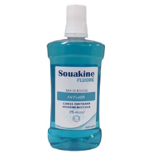 Souakine Bain de Bouche Fluore 500ml
