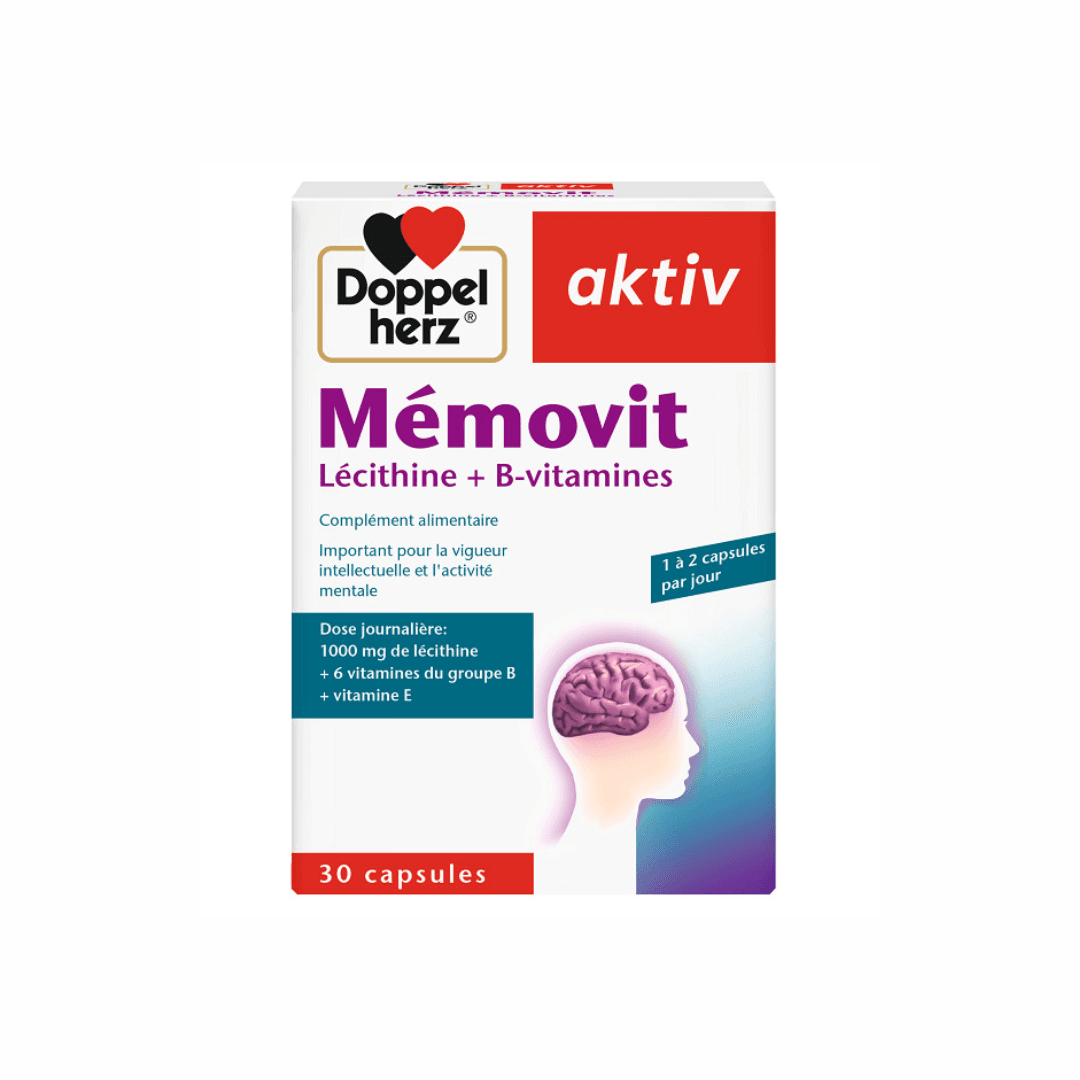 Doppel Herz Aktiv Mémovit Lécithine + B-vitamines
