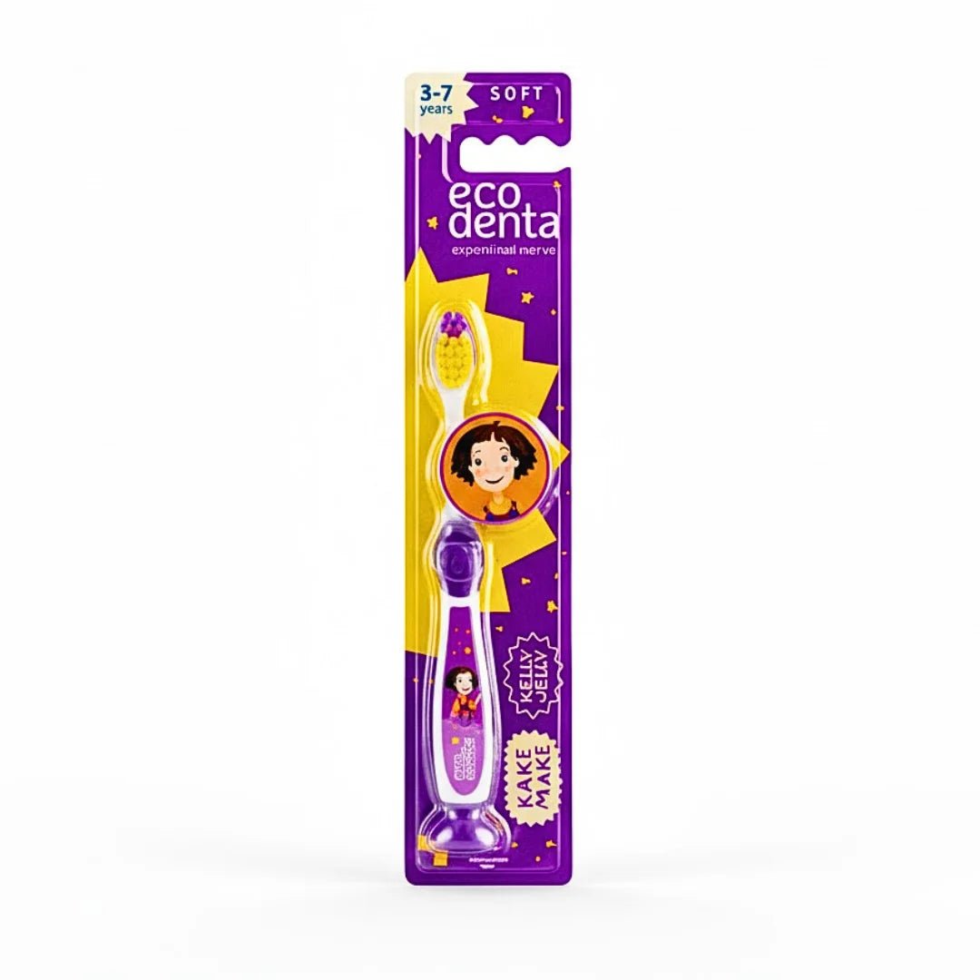Ecodenta Brosse à Dents Souple Enfants 3-7 Ans