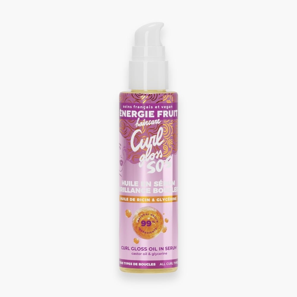 Energie Fruit Curl Gloss SOS Huile en Sérum Brillance Boucles 75ml