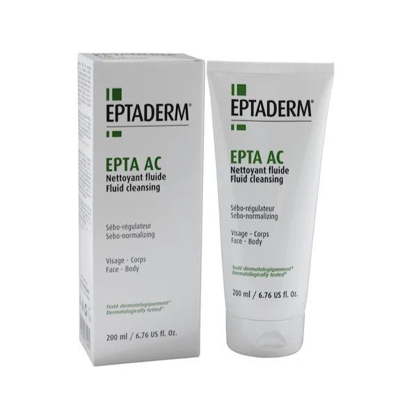 Eptaderm Epta AC Nettoyant Fluide Sébo-Régulateur 200ml