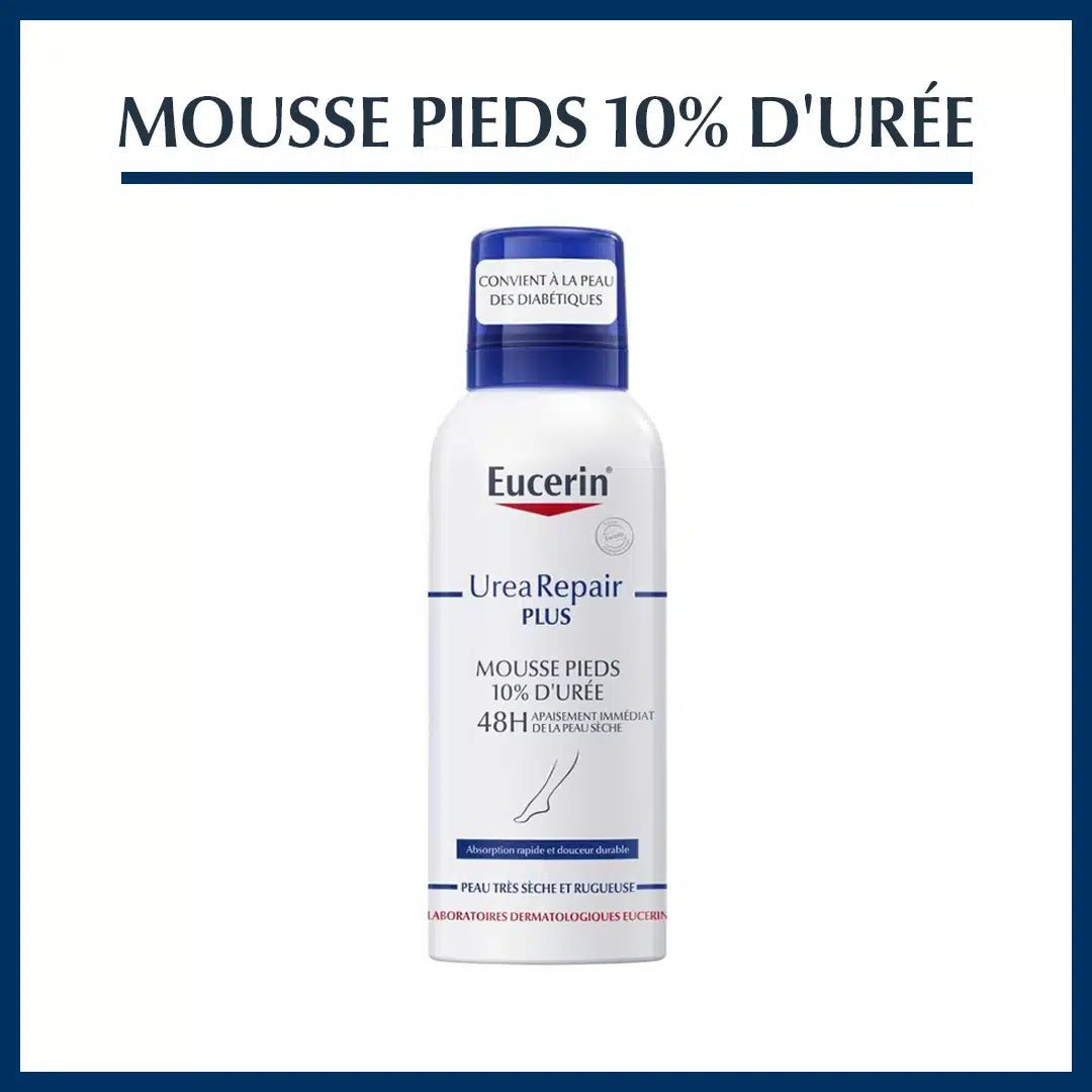Eucerin UreaRepair PLUS Mousse Pieds 10% d’Urée Hydra-Intensive