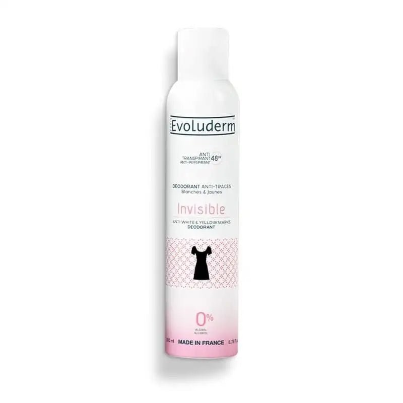 Evoluderm Déodorant Invisible Anti-Traces 48H 200ml