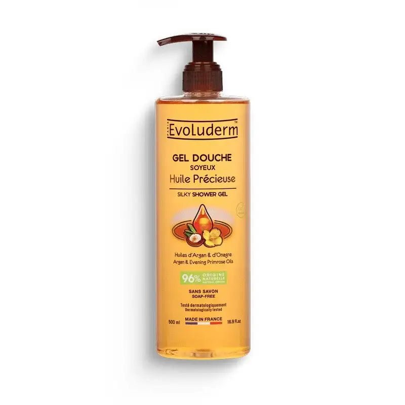 Evoluderm Gel Douche Soyeux Huile Précieuse 500ML