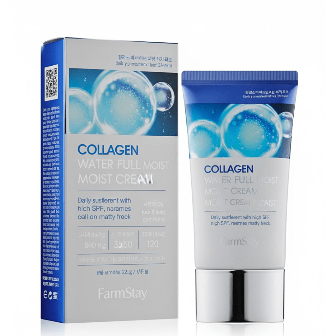 Farmstay Collagen Water Full Moist Deep Cleansing Foam 180ML