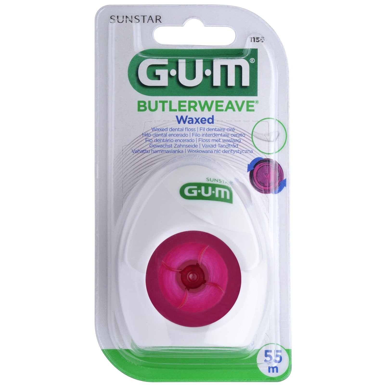 GUM Fil Dentaire ButlerWeave Ciré