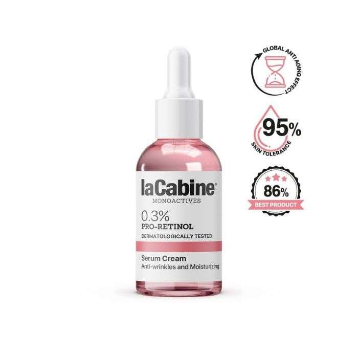 LaCabine Monoactive 0.3% Pro Retinol Sérum-Crème 2-en-1
