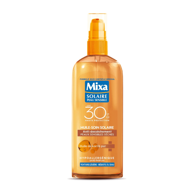 Mixa Solaire Huile Soin SPF30 Tolerance Optimale
