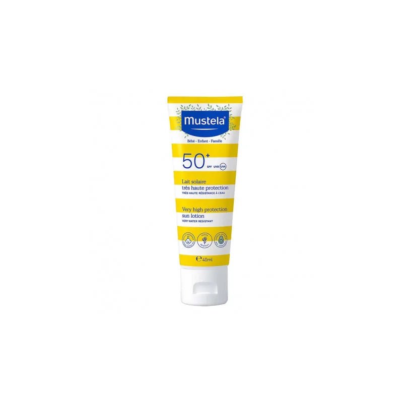 Mustela Lait Solaire Bébé SPF 50+ - 40 ml