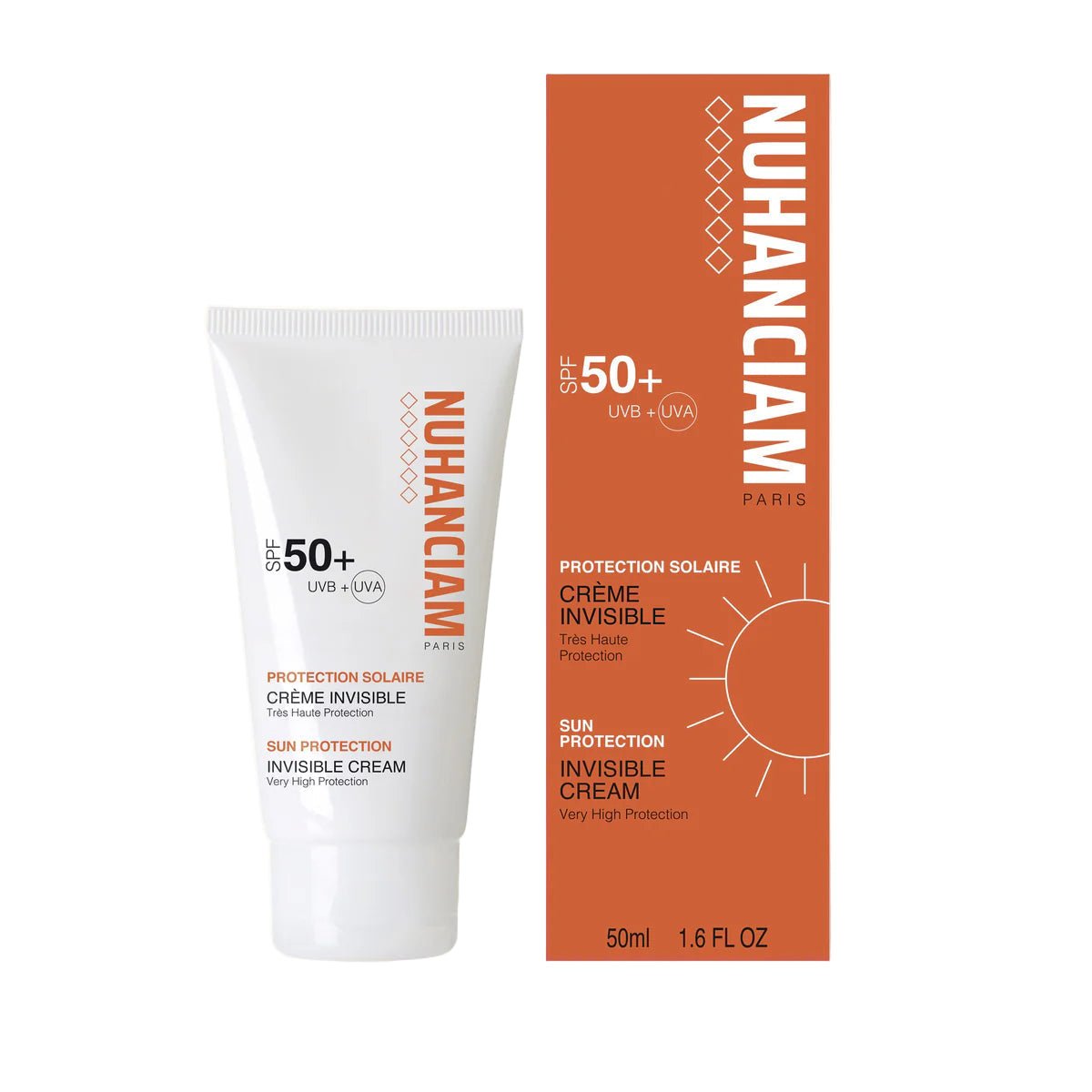 Nuhanciam Crème Solaire Invisible SPF50+ 50ml