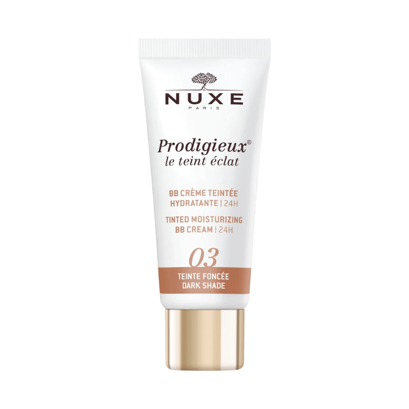 Nuxe Prodigieux Le Teint Éclat BB Crème Hydratante 24h - Teinte Foncée 03