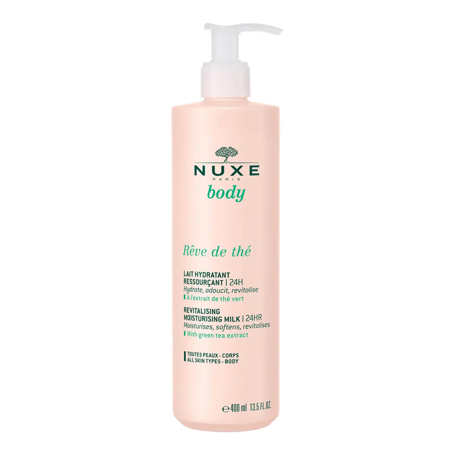 Nuxe Rêve de Thé Lait Hydratant Ressourçant 24h – 400ml
