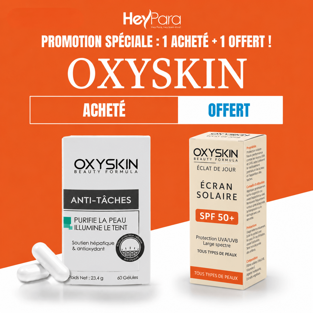 Oxyskin Éclat Anti-Tâches – 60 Gélules