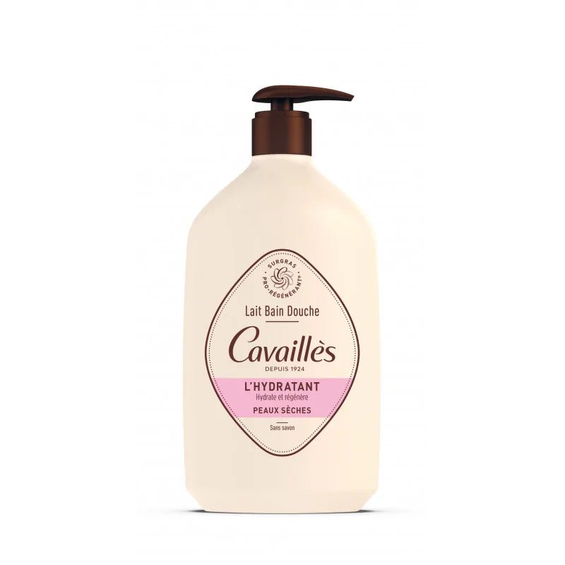 Cavaillès Lait Bain et Douche Hydratant Bio 1L