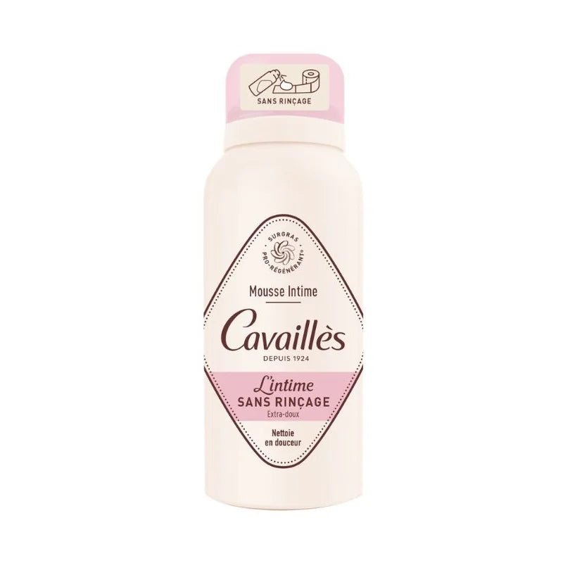 Cavailles Mousse Intime Extra-Doux Sans Rinçage 100ml