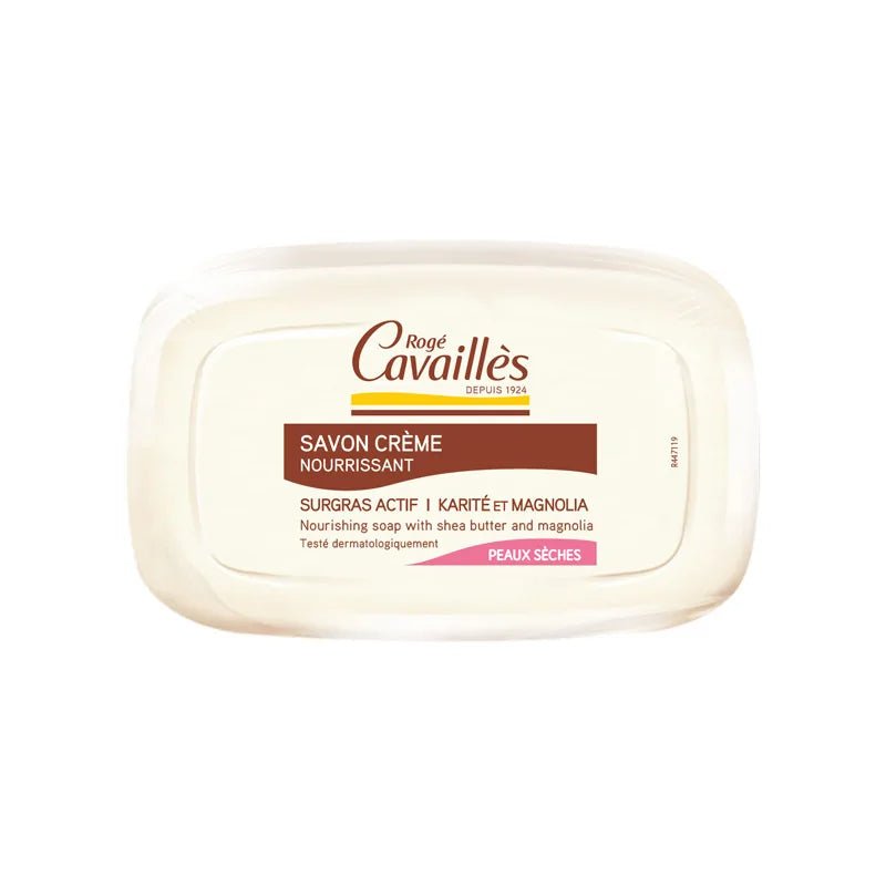 Cavaillès Savon Crème Nourrissant au Beurre de Karité & Magnolia 115g