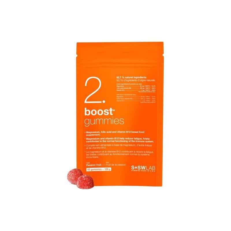 S+SWLAB 2 Boost Gummies Goût Fruit de la Passion