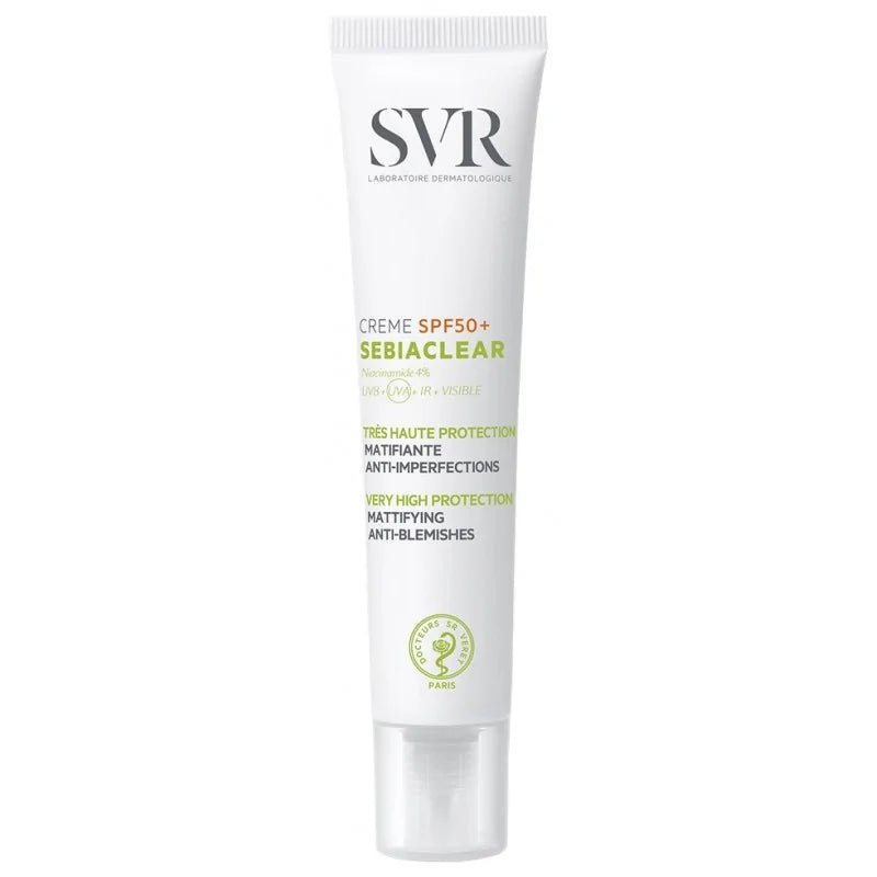 SVR SEBIACLEAR Crème Solaire SPF50+ 40ML