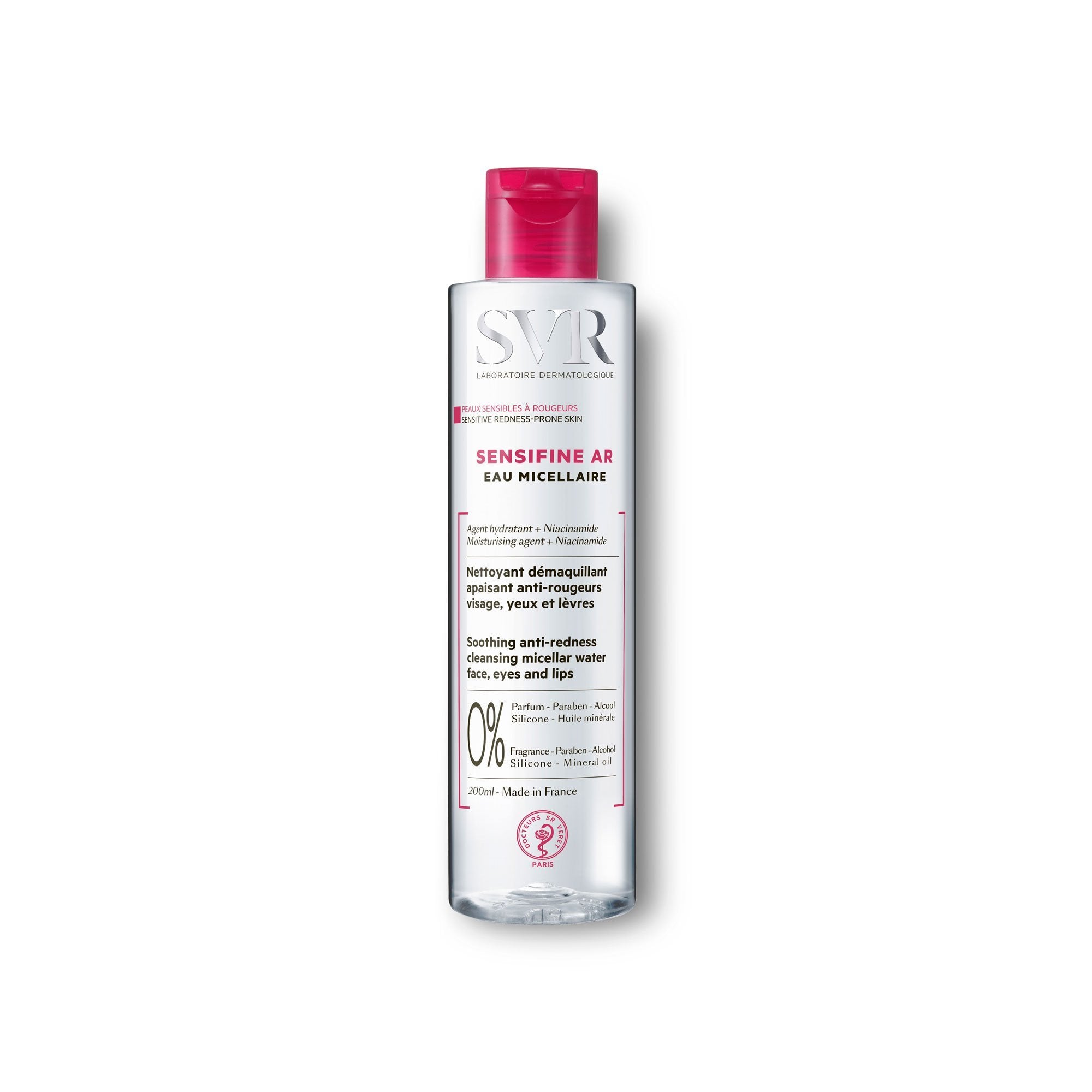 SVR SENSIFINE AR Eau Micellaire Apaisante Anti-Rougeurs 200ml