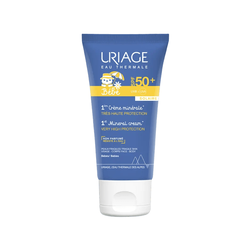 Uriage Bébé 1ère Crème Minérale SPF50+ 50ml