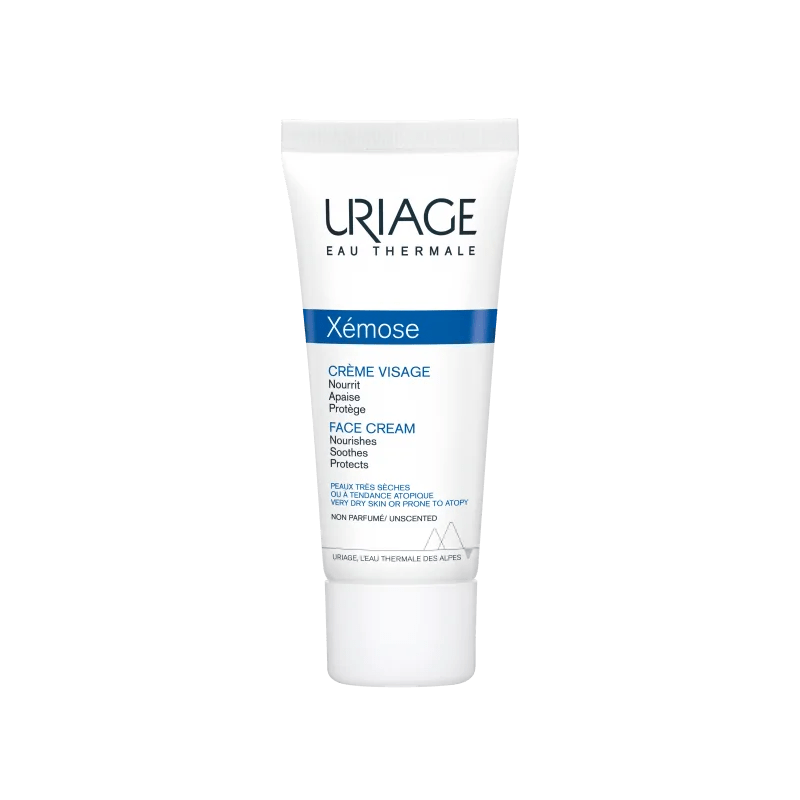 Uriage Xémose Crème Visage 40ml - Hydratation et Protection Intensives