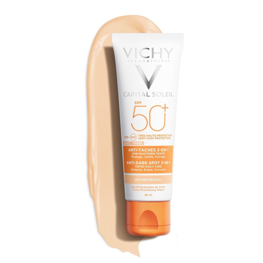 Vichy Capital Soleil Soin Anti-Taches Teinté 3-en-1 SPF50+