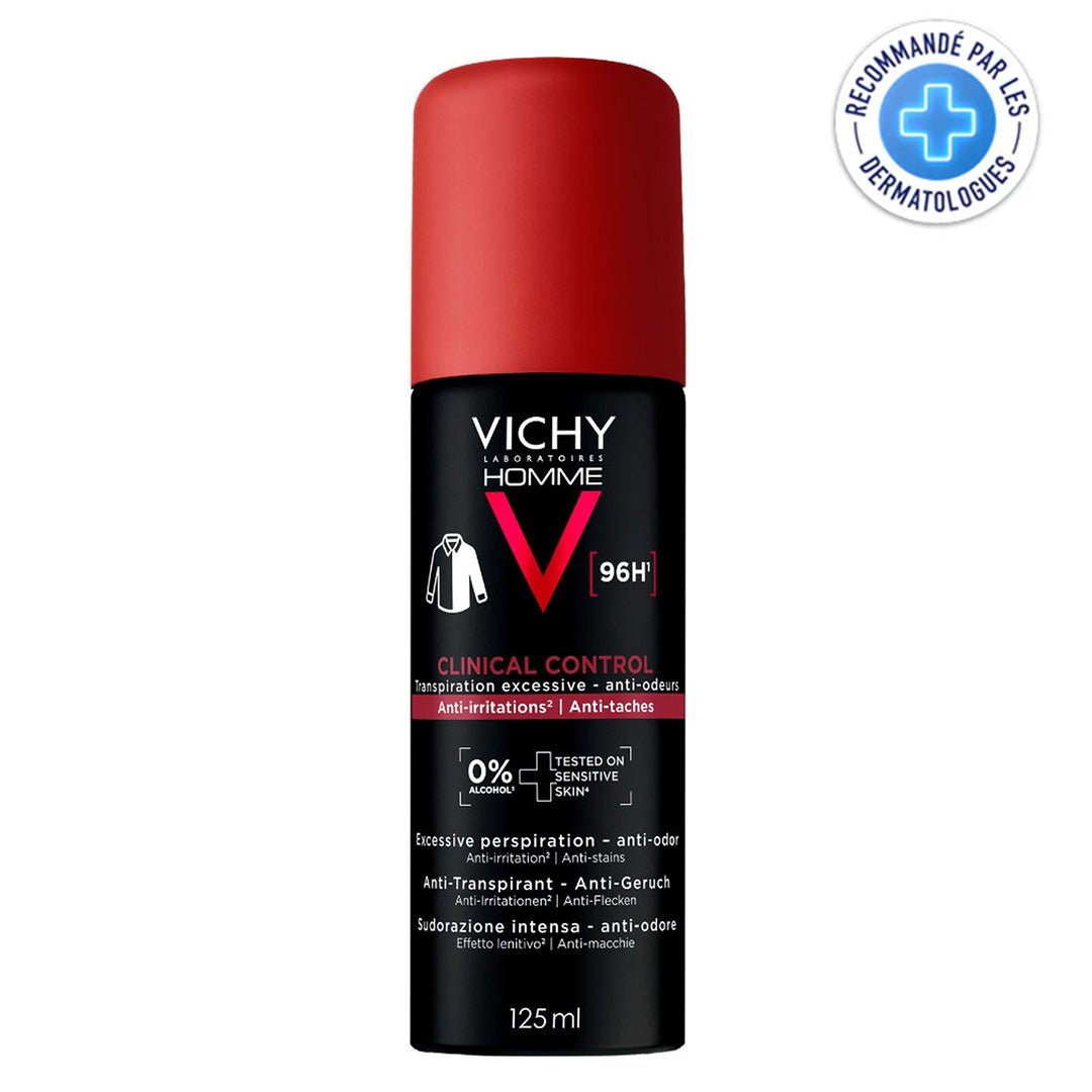 Vichy Homme Clinical Control 96H Deodorant Spray 125ml