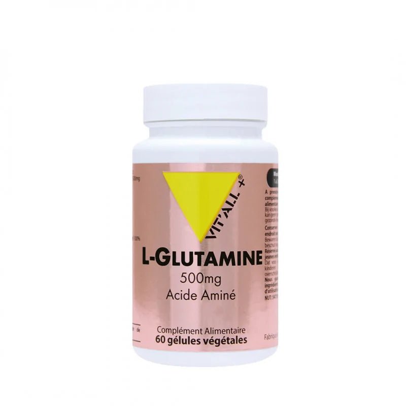 VITALL+ L-Glutamine 500mg - 60 Gélules
