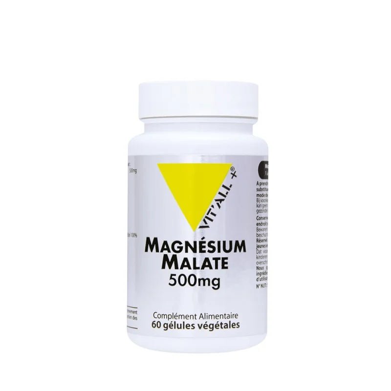 Vitall+ Magnésium Malate 500mg - 60 Gélules