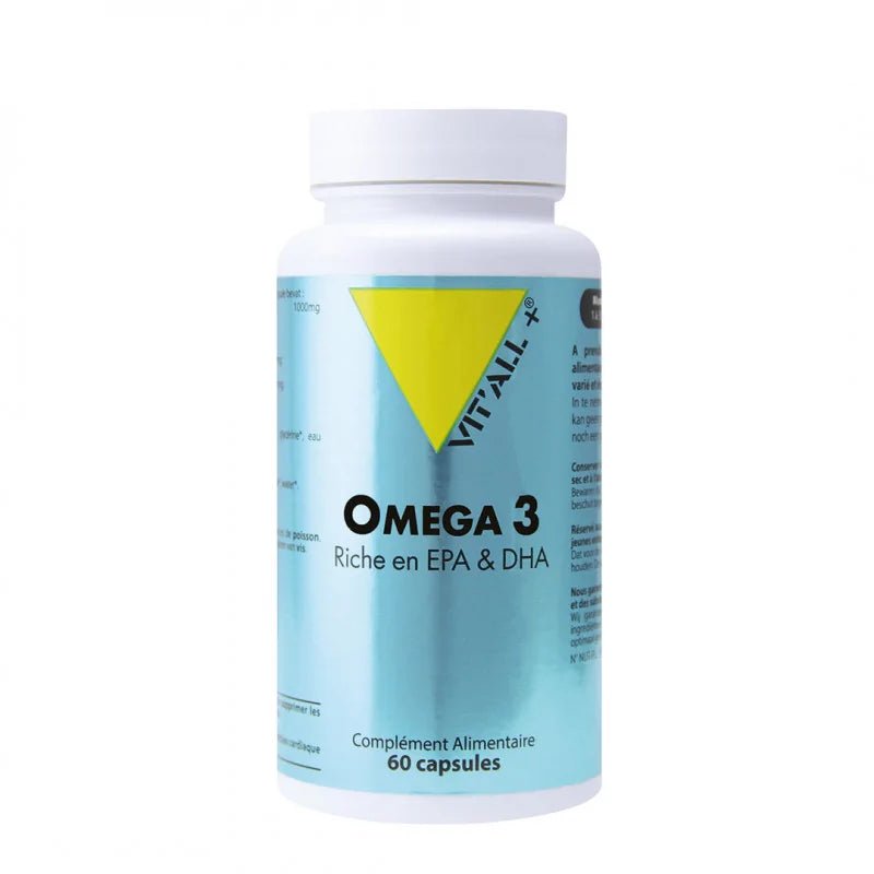 VITALL+ Omega 3 1000mg - 60 Capsules