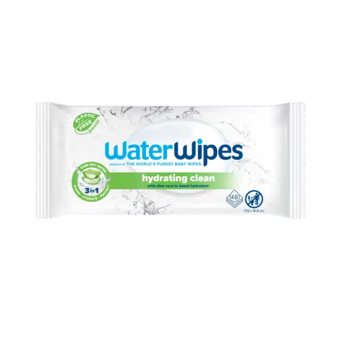 WaterWipes Lingettes Hydrating Clean 48 Unités