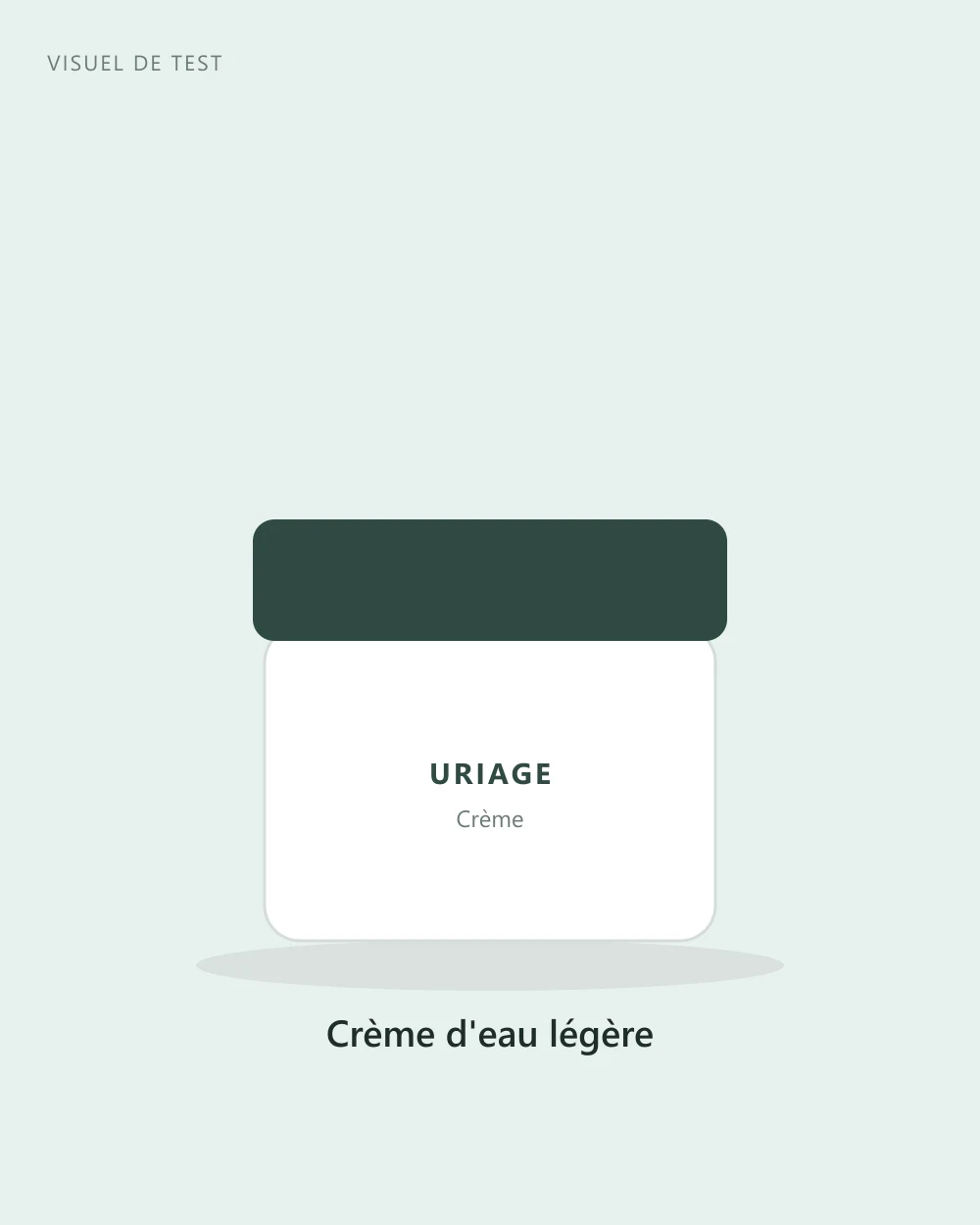 Crème d'eau légère — Uriage