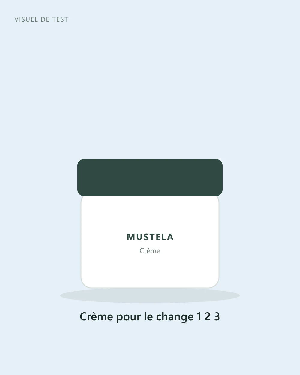 Crème pour le change 1 2 3 — Mustela