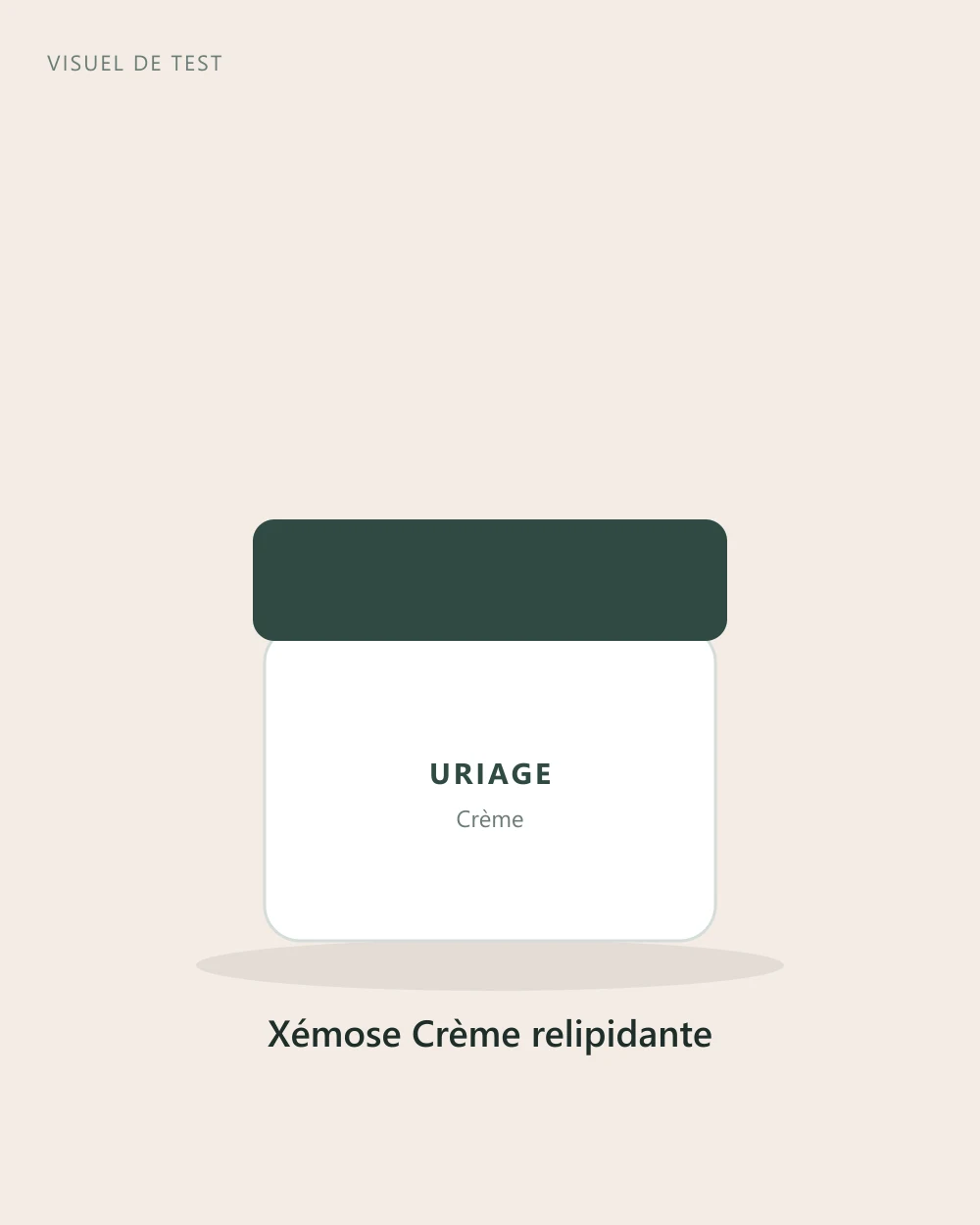 Xémose Crème relipidante — Uriage