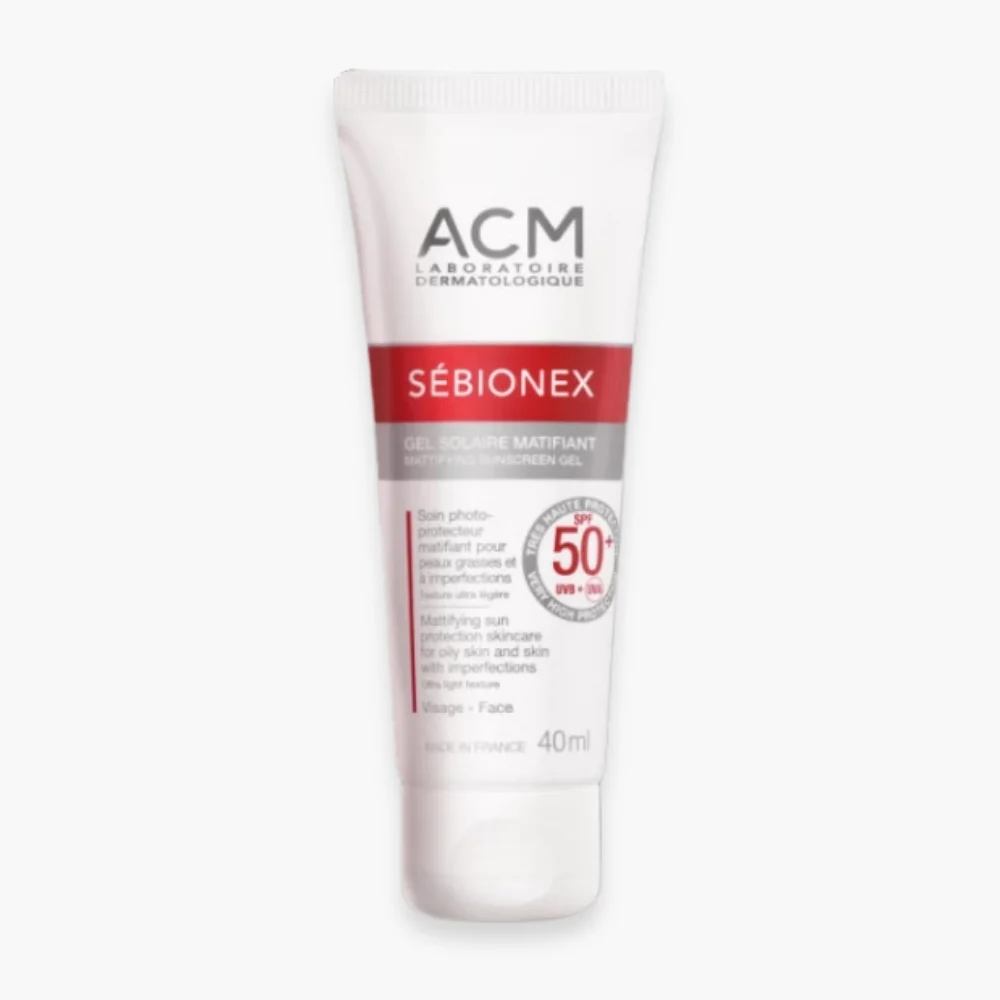 Acm Sebionex Gel Solaire Matifiant Spf50 40ml