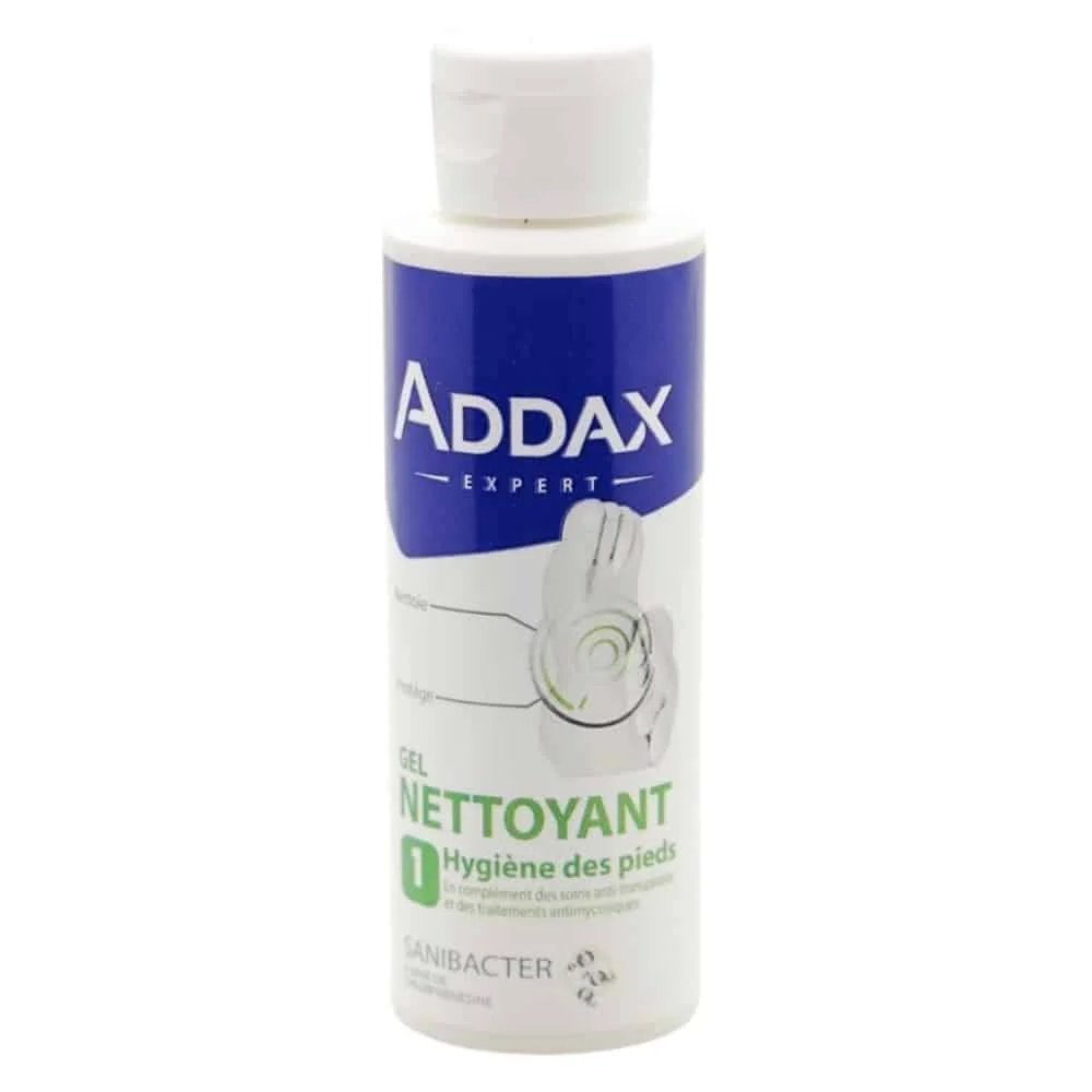 Addax Sanibacter Gel Nettoyant Hygiene Des Pieds 125ml