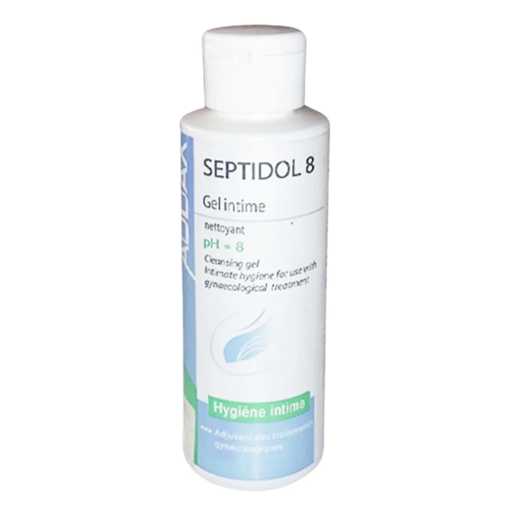 Addax Septidol 8 Gel Nettoyant Intime Ph8 125ml